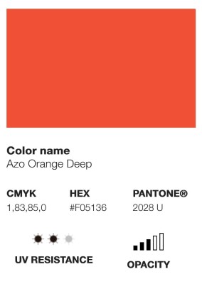 MTN Water Based 300 Spray RV-209 Azo Orange Deep 300ml 