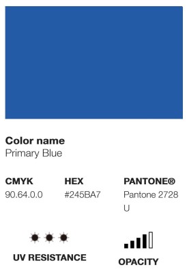 MTN Water Based 300 Spray RV-338 Primary Blue 300ml 