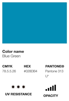 MTN Water Based 300 Spray RV-343 Blue Green 300ml 