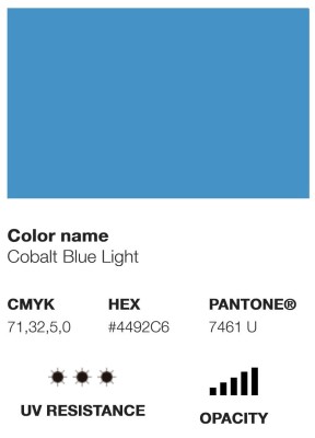 MTN Water Based 300 Spray RV-69 Cobalt Blue Light 300ml 