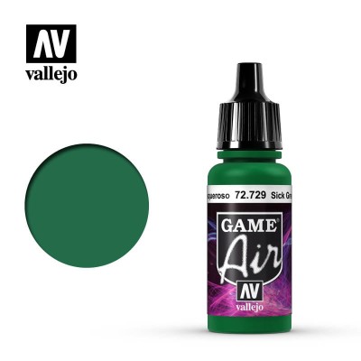 VALLEJO GAME AIR 72729 SICK GREEN