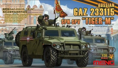 MENG VS008 1:35 Russian GAZ 233115 SPN SPV Tiger-M