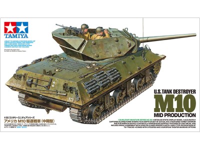 TAMIYA 35350 1:35 U.S. Tank Destroyer M10 (Mid Production)