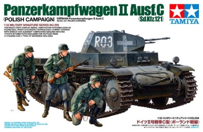 TAMIYA 35299 Panzerkampfwagen II Aufs.C (Sd.Kfz.121)