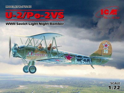 ICM 72243 1:72 U-2/Po-2VS WII Soviet Light Night Bomber