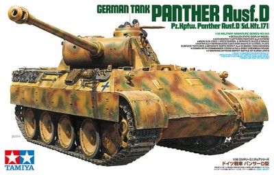 TAMIYA 35345 1:35 Pz.Kpfw. Panther Ausf. D (Sd.Kfz. 171)