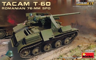 MINIART 35240 1:35 Romanian TACAM T-60 - 76mm SPG 