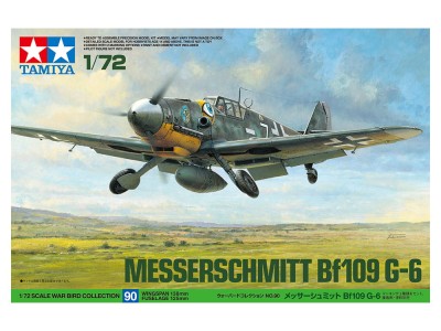 TAMIYA 60790 1:72 Messerschmitt Bf 109 G-6