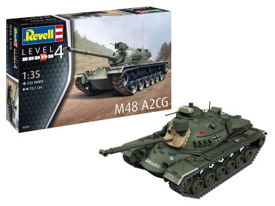 REVELL 03287 1:35 M48 A2CG