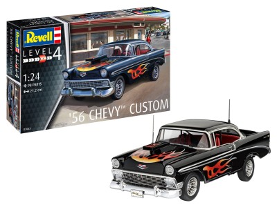 REVELL 07663 1:24 CHEVY '56 CUSTOM