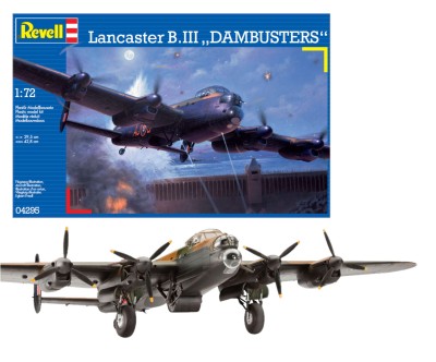 REVELL 04295 1:72 Lancaster B. III Dambusters