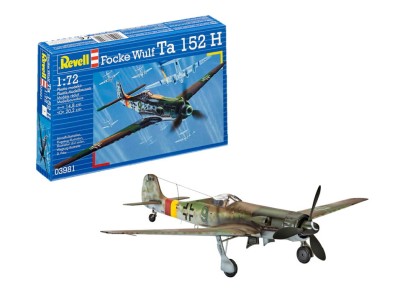 REVELL 03981 1:72 Focke Wulf Ta152 H
