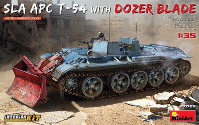 MINIART 37028 1:35 SLA APC T-54 w/Dozer Blade