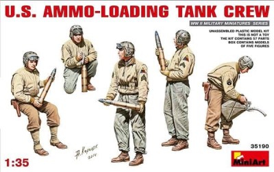 MINIART 35190 1:35 US AMMO-LOADING TANK CREW