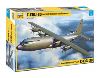 ZVEZDA 7324 1:72 Heavy Transport Plane C-130J-30