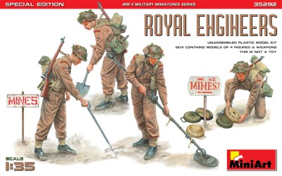 MINIART 35292 1:35 Royal Engineers [Special Edition]