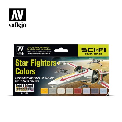 VALLEJO 71612 Star Fighters Colors [PAINT SET]
