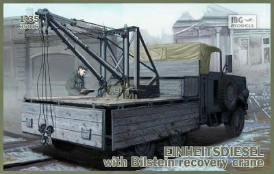 IBG 35006 1:35 Einheitsdiesel with Bilstein Recovery Crane