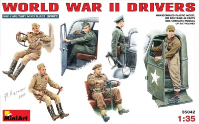 MINIART 35042 1:35 WORLD WAR II DRIVERS