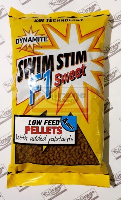 DYNAMITE BAITS SWIM STIM PELLETS 4mm F1 SWEET 900g (DY1404) [22013] 