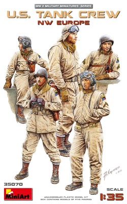 MINIART 35070 1:35 U.S. TANK CREW. NW EUROPE