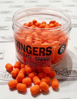 DUMBELLS RINGERS WAFTER 6mm CHOCOLATE ORANGE [PRNG38]