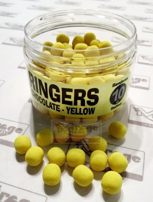 KULKI RINGERS WAFTER 10mm CHOCOLATE YELLOW [PRNG78] 