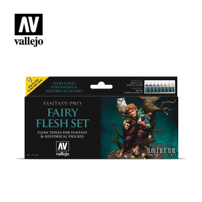 VALLEJO 74101 Fantasy Pro - Fairy Flesh [PAINT SET]