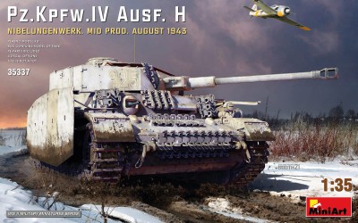 MINIART 35337 1:35 Pz.Kpfw.IV Ausf. H NIBELUNGENWERK. MID PROD. AUGUST 1943