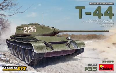 MINIART 35356 1:35 Soviet Tank T-44 [INTERIOR KIT]