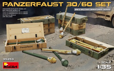 MINIART 35253 1:35 Panzerfaust 30/60 Set