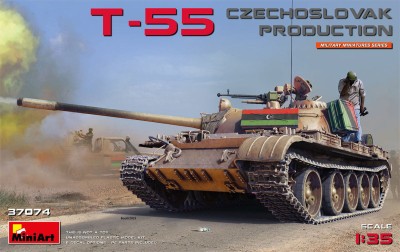 MINIART 37074 1:35 T-55 Czechoslovak Production