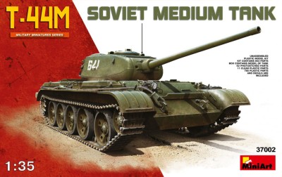 MINIART 37002 1:35 T-44M SOVIET MEDIUM TANK