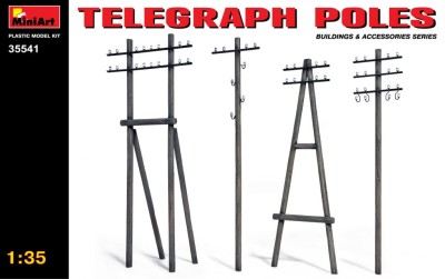 MINIART 35541 1:35 Telegraph Poles