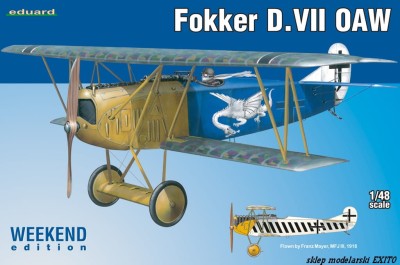 EDUARD 84155 1:48 Fokker D.VII OAW