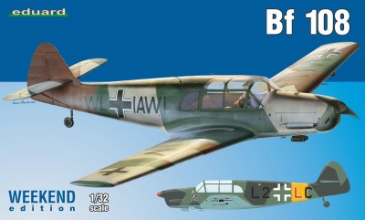 EDUARD 3404 1:32 Bf 108 [weekend EDITION]