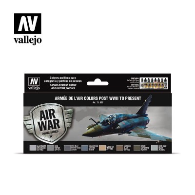 VALLEJO 71627 Armée de l’Air colors post WWII to present [PAINT SET]