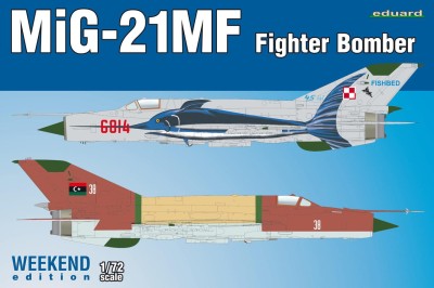 EDUARD 7451 1:72 MiG-21MF Fighter Bomber