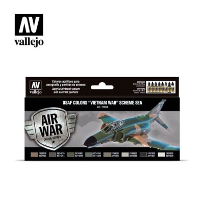 VALLEJO 71204 USAF colors “Vietnam War” Scheme SEA (South East Asia)