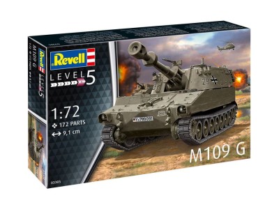 REVELL 03305 1:72 M109G