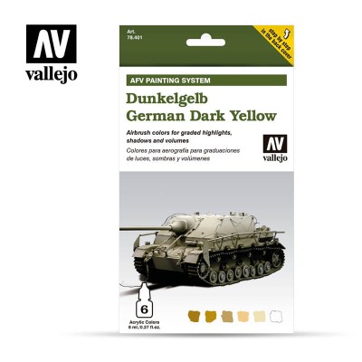 VALLEJO 78401 Dunkelgelb German Dark Yellow