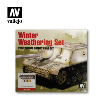 VALLEJO 72220 WINTER WEATHERING SET