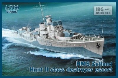 IBG 70006 1:700 Zetland 1942 Hunt II class destroyer escort