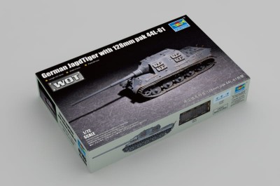 TRUMPETER 07165 1:72 German Jagdtiger 128mm PaK44 L/61 - WoT