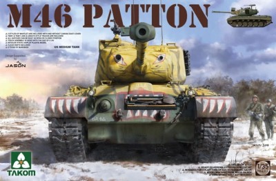 TAKOM 2117 1:35 US Medium Tank M-46 Patton