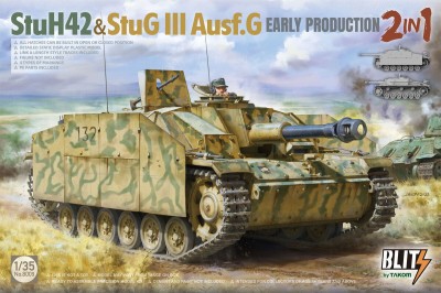 TAKOM 8009 1:35 StuH42&StuG III Ausf.G Early Production (2in1)