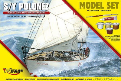 MIRAGE 850094 1:50 S/Y POLONEZ POLSKI JACHT [MODEL SET]