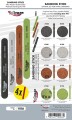 MIRAGE 100066 ZESTAW PILNIKÓW SANDING STICK SET [8 grades] -package
