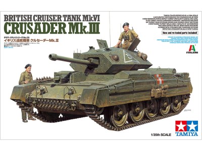 TAMIYA 37025 1:35 British Mk.IV Crusader Mk.III Cruiser