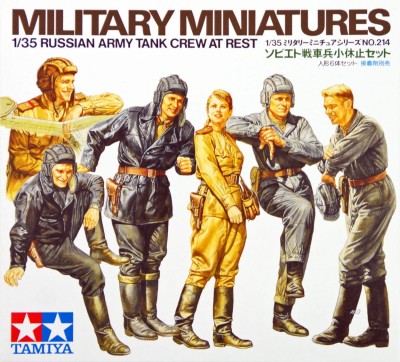 TAMIYA 35214 1:35 RUSSIAN TANK CREW